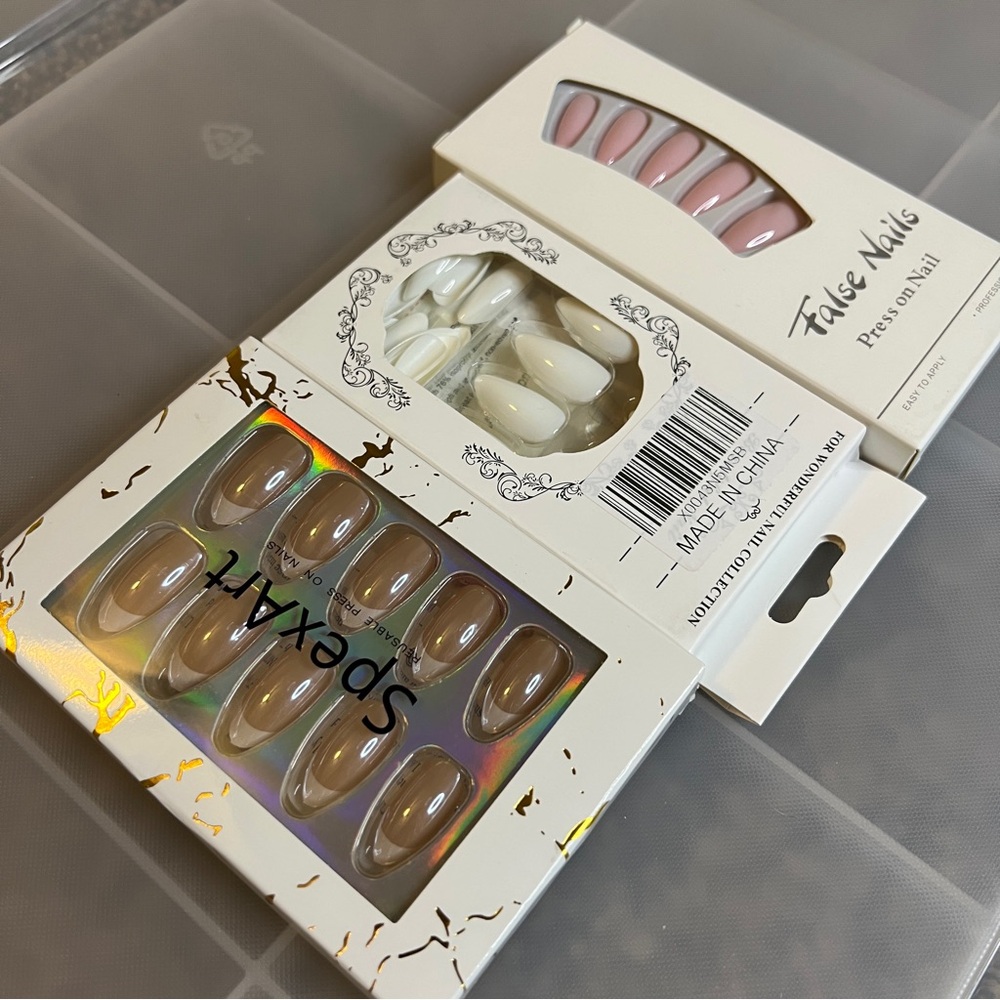 3-pack Press-on Nails